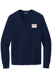 Brooks Brothers Cotton Stretch V-Neck Sweater