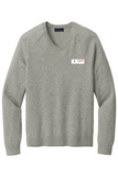 Brooks Brothers Cotton Stretch V-Neck Sweater
