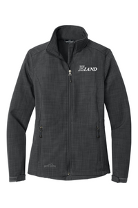 Eddie Bauer Ladies Shaded Crosshatch Soft Shell Jacket