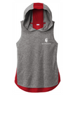 Sport-Tek Ladies PosiCharge Tri-Blend Wicking Draft Hoodie Tank