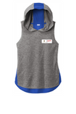 Sport-Tek Ladies PosiCharge Tri-Blend Wicking Draft Hoodie Tank