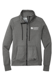 New Era Ladies Performance Terry Full-Zip Cowl