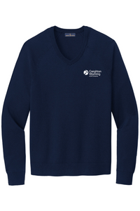 Brooks Brothers Cotton Stretch V-Neck Sweater