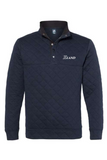 J. America Quilted Snap Pullover