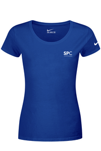Nike Ladies Dri-FIT Cotton/Poly Scoop Neck Tee