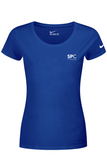 Nike Ladies Dri-FIT Cotton/Poly Scoop Neck Tee