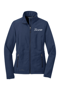Eddie Bauer Ladies Shaded Crosshatch Soft Shell Jacket