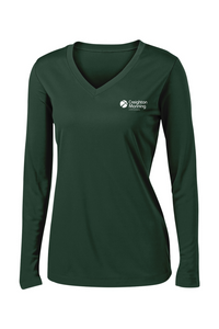 Sport-Tek Ladies PosiCharge Competitor Long Sleeve V-Neck Tee