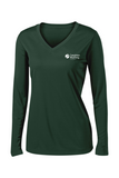 Sport-Tek Ladies PosiCharge Competitor Long Sleeve V-Neck Tee