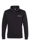 J. America Quilted Snap Pullover