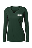 Sport-Tek Ladies PosiCharge Competitor Long Sleeve V-Neck Tee