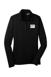 Nike Ladies Long Sleeve Dri-FIT Stretch Tech Polo