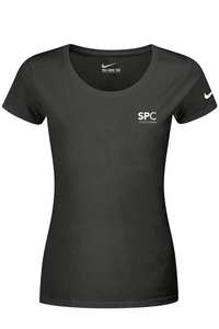 Nike Ladies Dri-FIT Cotton/Poly Scoop Neck Tee