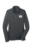 Nike Ladies Long Sleeve Dri-FIT Stretch Tech Polo