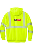 Carhartt ANSI 107 Class 3 Lined Full-Zip Sweatshirt