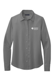 Brooks Brothers Women's Full-Button Satin Blouse