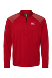 Adidas Men's Ultimate365 Lightweight Shoulder Stripe Quarter-Zip Pullover (A520)