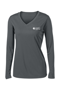 Sport-Tek Ladies PosiCharge Competitor Long Sleeve V-Neck Tee