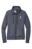 New Era Ladies Performance Terry Full-Zip Cowl