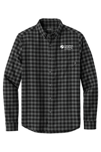 Eddie Bauer Long Sleeve Favorite Flannel Plaid Shirt