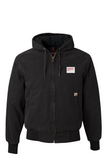 Dri Duck Cheyenne Boulder Cloth Hooded Jacket with Tricot Quilt Lining
