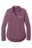 Port Authority Women's Luxe Knit Button Tunic