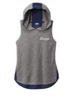 Sport-Tek Ladies PosiCharge Tri-Blend Wicking Draft Hoodie Tank