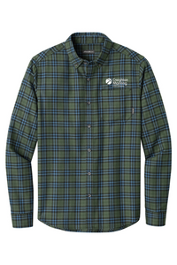 Eddie Bauer Long Sleeve Favorite Flannel Plaid Shirt
