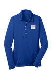 Nike Ladies Long Sleeve Dri-FIT Stretch Tech Polo