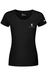 Nike Ladies Dri-FIT Cotton/Poly Scoop Neck Tee