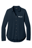 Port Authority Women's Luxe Knit Button Tunic