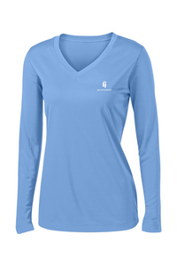 Sport-Tek Ladies PosiCharge Competitor Long Sleeve V-Neck Tee