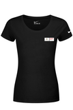 Nike Ladies Dri-FIT Cotton/Poly Scoop Neck Tee