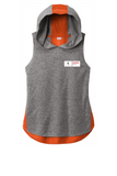Sport-Tek Ladies PosiCharge Tri-Blend Wicking Draft Hoodie Tank