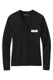 Brooks Brothers Women's Cotton Stretch V-Neck Sweater