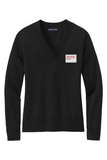 Brooks Brothers Women's Cotton Stretch V-Neck Sweater