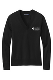 Brooks Brothers Women's Cotton Stretch V-Neck Sweater
