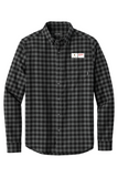 Eddie Bauer Long Sleeve Favorite Flannel Plaid Shirt