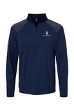 Adidas Men's Ultimate365 Lightweight Shoulder Stripe Quarter-Zip Pullover (A520)