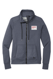 New Era Ladies Performance Terry Full-Zip Cowl