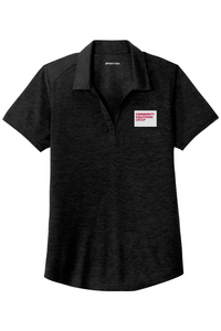 Sport-Tek Ladies PosiCharge Tri-Blend Wicking Polo